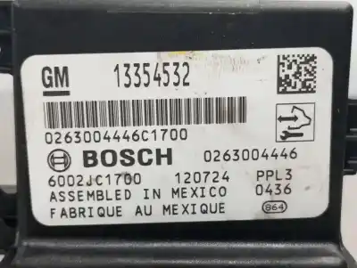 İkinci el araba yedek parçası ELEKTRONIK MODÜL için OPEL MOKKA  OEM IAM referansları 13354532 0263004446  N2.Z1.1.35