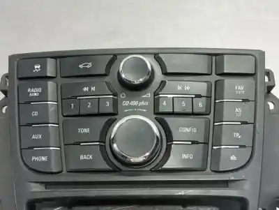 Автозапчасти б/у аудиосистема / радио cd за opel astra j (p10) 1.4 turbo (68) ссылки oem iam 13444592  n1.z2.8.2.4