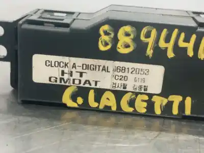 Second-hand car spare part multifunction display for chevrolet lacetti cdx oem iam references 96812053