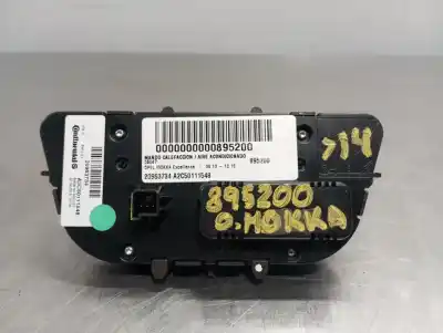 Peça sobressalente para automóvel em segunda mão comando de sofagem (chauffage / ar condicionado)  por opel mokka excellence referências oem iam 20963734 a2c50111548  n1.z2.8.2.4
