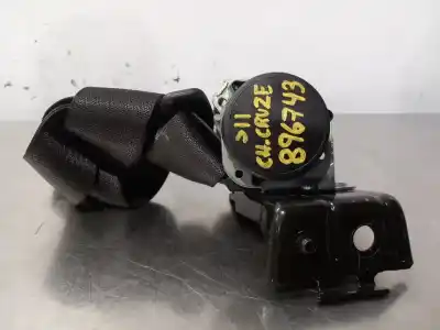 Peça sobressalente para automóvel em segunda mão cinto de segurança traseiro direito por chevrolet cruze l referências oem iam 