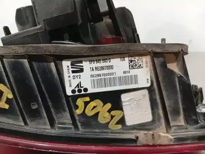 Second-hand car spare part interior left tailgate light for seat arona fr oem iam references 6f9945093d  n1.z1.8.2.m