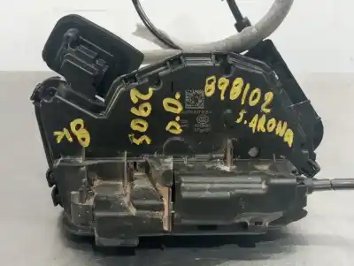 Peça sobressalente para automóvel em segunda mão fechadura da porta dianteira direita por seat arona fr referências oem iam 837016a