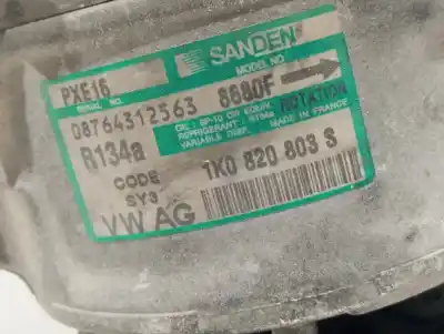 Tweedehands auto-onderdeel airconditioning compressor voor audi a3 (8p) 1.9 tdi ambiente oem iam-referenties 1k0820803s  n1.z1.20.1.m