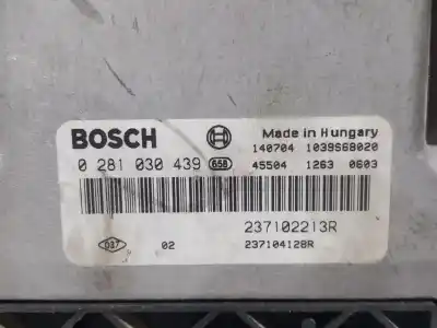 Second-hand car spare part ecu engine control for dacia logan mcv ii laureate oem iam references 0281030439 237102213r  n1.z2.5.10.2
