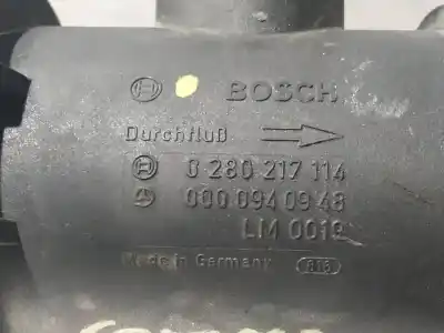 Gebrauchtes Autoersatzteil Luftmassenmesser zum MERCEDES-BENZ CLASE E (W210) BERLINA  OEM-IAM-Referenzen 0280217114 0000940948  N1.Z1.18.3.M