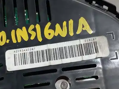 Автозапчастина б/у панель інструментів для opel insignia a sedán (g09) 2.0 cdti (69) посилання на oem iam a2c53440387  n1.z2.1.8.1