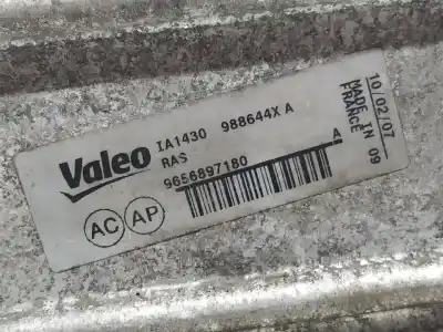 Pezzo di ricambio per auto di seconda mano intercooler per citroen c4 picasso avatar riferimenti oem iam 9656897180 988644xa  n2.z1.39.1.4