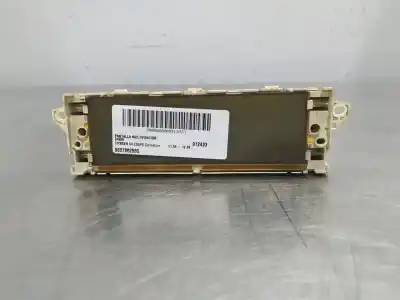 Second-hand car spare part multifunction display for citroen c4 coupe collection oem iam references 9657882880  n1.z2.8.6.5