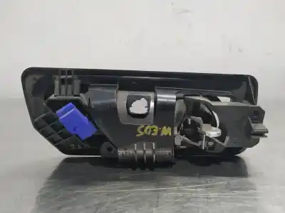 Peça sobressalente para automóvel em segunda mão puxador interior dianteiro esquerdo por volkswagen eos (1f7) 2.0 tdi referências oem iam p0112395