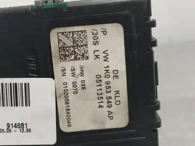 Second-hand car spare part electronic module for volkswagen eos (1f7) 2.0 tdi oem iam references 1k0953549ap  n2.z1.2.19