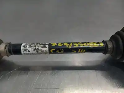 Second-hand car spare part front left transmission for citroen c3 exclusive oem iam references 9806459180  n2.z1.11.6.3