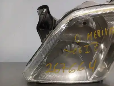 Second-hand car spare part left headlight for opel meriva cosmo oem iam references 93321052  n1.z1.21.4.m