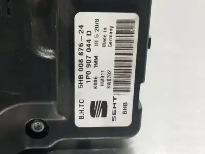 Peça sobressalente para automóvel em segunda mão comando de sofagem (chauffage / ar condicionado)  por seat leon (1p1) reference referências oem iam 1p0907044d  n1.z2.8.7.3