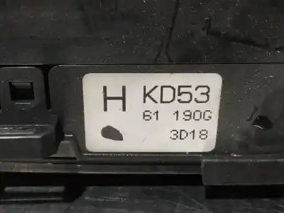 Second-hand car spare part heating / air conditioning control panel for mazda cx-5 center-line 2wd oem iam references hkd53