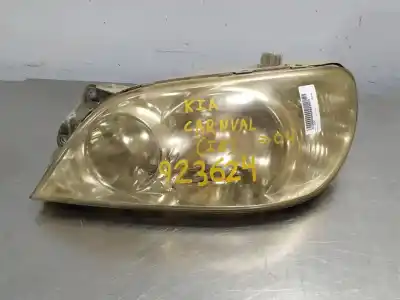 Second-hand car spare part left headlight for kia carnival ii * oem iam references   n1.z1.21.1.4.m