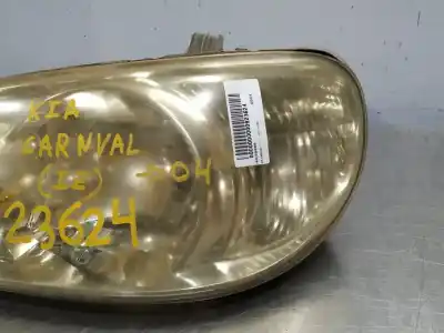 Second-hand car spare part left headlight for kia carnival ii * oem iam references   n1.z1.21.1.4.m