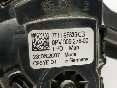 Автозапчасти б/у педаль газа за ford transit connect (tc7) furgón (2006->) ссылки oem iam 7t119f836cb 6pv00927600  n1.z2.3.2.1 Автозапчасти б/у педаль газа за ford transit connect (tc7) furgón (2006->) ссылки oem iam 7t119f836cb 6pv00927600  n1.z2.3.2.1