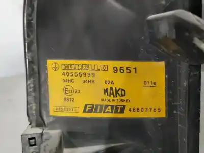Pezzo di ricambio per auto di seconda mano FARO ANTERIORE SINISTRO per FIAT I DOBLÒ (119)  Riferimenti OEM IAM   N1.Z1.21.13.M