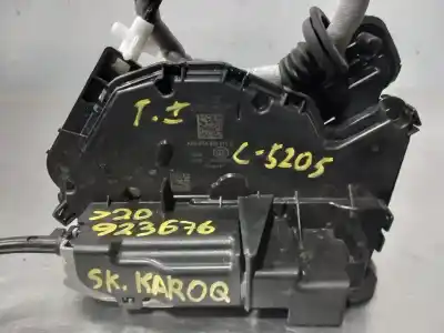 İkinci el araba yedek parçası sol arka kapi kilidi için skoda karoq (nu) ambition 116 cv / 85 kw oem iam referansları a5q5ta839015q  n1.z1.24.3.m