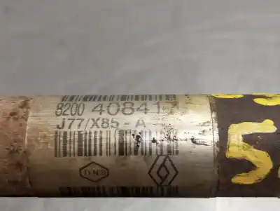 Peça sobressalente para automóvel em segunda mão transmissão dianteira esquerda por renault modus pack authentique referências oem iam 8200408417  