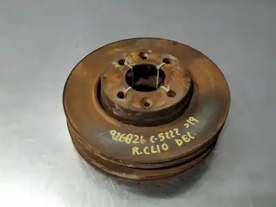 Автозапчастина б/у передній гальмовий диск для renault clio iv zen посилання на oem iam   n4.z1.01.02.03