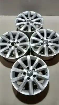 Автозапчастина б/у комплект коліс для volkswagen golf v berlina (1k1) gt sport посилання на oem iam r15  