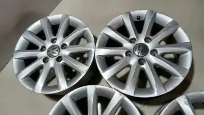 Автозапчастина б/у комплект коліс для volkswagen golf v berlina (1k1) gt sport посилання на oem iam r15  