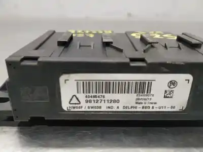 İkinci el araba yedek parçası elektronik modül için ds 7 crossback louvre 179 cv / 132 kw oem iam referansları 9812711280 28469070  