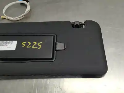 Peça sobressalente para automóvel em segunda mão pára-sol esquerdo por ds 7 crossback louvre 179 cv / 132 kw referências oem iam   n1.z2.parasol.6