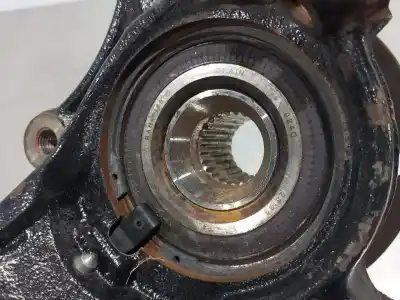 Second-hand car spare part front left knuckle for citroen c3 comercial 74 cv / 55 kw oem iam references   n4.z1.01.02.14