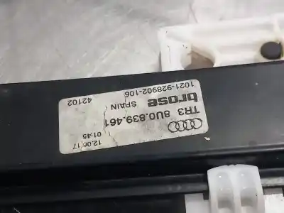 Автозапчасти б/у регулятор стекла заднего левого за audi q3 (8ub, 8ug) 2.0 tdi ссылки oem iam 8u0839461  n1.z2.17.16.1