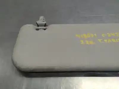 Peça sobressalente para automóvel em segunda mão pára-sol esquerdo por toyota yaris active referências oem iam   n1.z2.parasoles.14