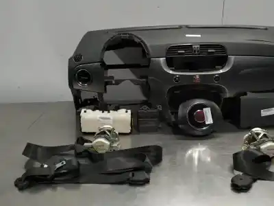 Peça sobressalente para automóvel em segunda mão kit airbag por fiat 500 cabrio (150) cult 95 cv / 70 kw referências oem iam 