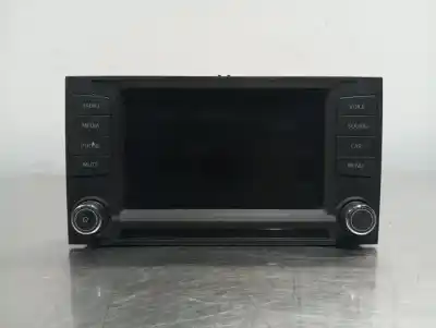 Second-hand car spare part multifunction display for seat leon (5f1) reference oem iam references 5f0919604  n1.z3.2.1.2