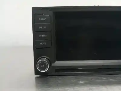 Second-hand car spare part multifunction display for seat leon (5f1) reference oem iam references 5f0919604  n1.z3.2.1.2