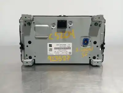 Second-hand car spare part multifunction display for seat leon (5f1) reference oem iam references 5f0919604  n1.z3.2.1.2