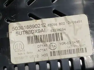 Peça sobressalente para automóvel em segunda mão quadrante por jeep compass ii limited 4x2 referências oem iam 5550031717  n1.z2.1.9.2