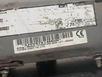 Peça sobressalente para automóvel em segunda mão kit airbag por toyota yaris active referências oem iam   n1.z3.3.1.2