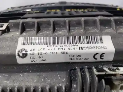 Second-hand car spare part multifunction display for bmw serie 7 (e65/e66) 735i oem iam references 65826931556 8385449  n1.z3.2.1.3
