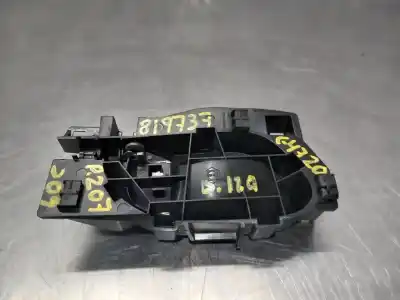 Second-hand car spare part interior left front handle for peugeot 207 confort oem iam references 96802456vv  n2.z1-1.47