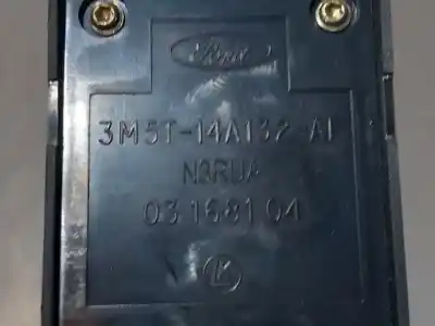 Peça sobressalente para automóvel em segunda mão BOTÃO / INTERRUPTOR ELEVADOR VIDRO DIANTEIRO ESQUERDO por FORD FOCUS BERLINA (CAP)  Referências OEM IAM 3M5T14A132AF  N1.Z1.16.5.A