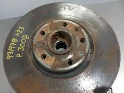 Second-hand car spare part front right knuckle for peugeot 3008 active oem iam references   n4.z1.01.01.12