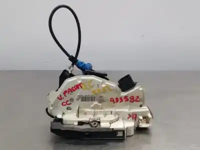 Автозапчастина б/у ЗАМОК ПЕРЕДНІХ ДВЕРЕЙ ЛІВИЙ для VOLKSWAGEN PASSAT B8 (3G2, CB2)  Посилання на OEM IAM 5N1837015F  N1.Z1.28.3.M