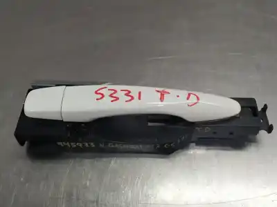 Second-hand car spare part exterior right rear door handle for nissan qashqai (j11) acenta oem iam references 