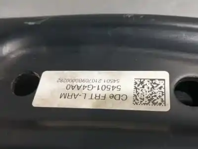 Peça sobressalente para automóvel em segunda mão braço de suspensão inferior esquerdo dianteiro por kia ceed business referências oem iam 54501g4aa0  n4.z1.01.01.11