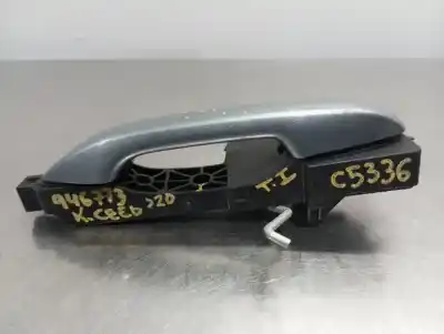 Peça sobressalente para automóvel em segunda mão puxador exterior traseiro esquerdo por kia ceed business referências oem iam   n2.z1.4.2