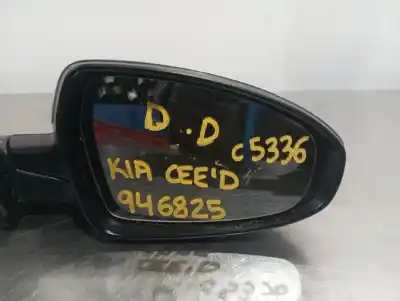 Peça sobressalente para automóvel em segunda mão espelho retrovisor direito por kia ceed business referências oem iam   n1.z1.15.2.a