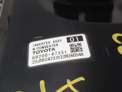 Pezzo di ricambio per auto di seconda mano batteria per toyota corolla (e21) hybrid style 140 cv / 103 kw riferimenti oem iam g920047331  n2.z1.27.3.2