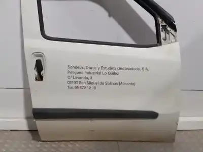 Pièce détachée automobile d'occasion PORTE AVANT DROITE pour FIAT DOBLO II CARGO (263)  Références OEM IAM   